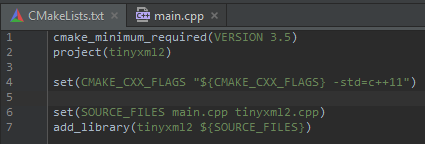 CMakeLists Create Library